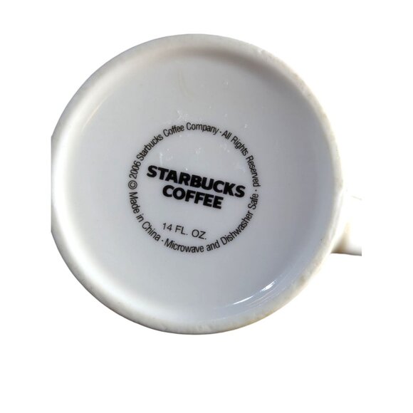 Starbucks Coffee Mug 14 Fl. Oz. "Today Fresh" Flavor Citrus 2006 Cocoagua - Picture 5 of 6